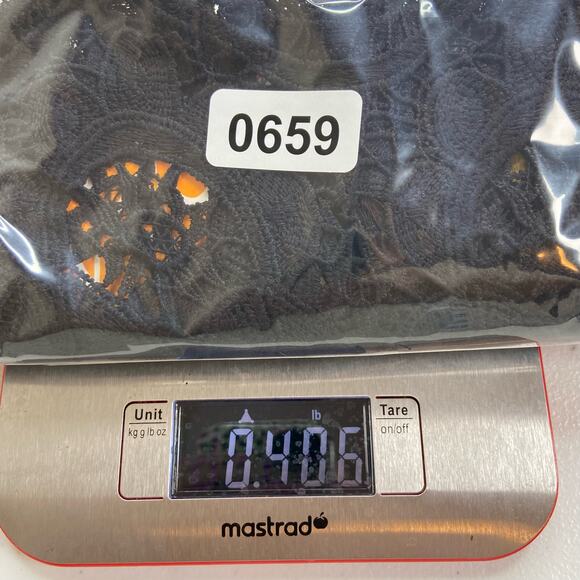 Voom by Joy Han Slip Dress Women’s XS Black Floral Lace Romantic Dark Date NWT - Picture 11 of 11